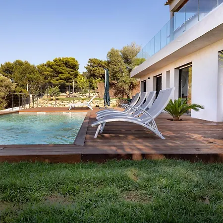 De La Madrague Vue à 200m De La Sur La Presqu' île De Giens Sea&mountain Pleasure Villa